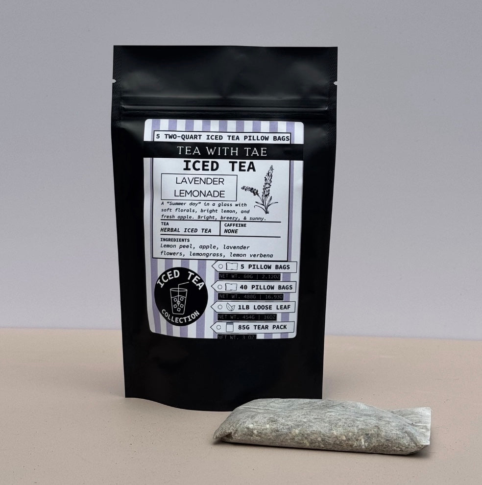 Lavender Lemonade Iced Tea Bags
