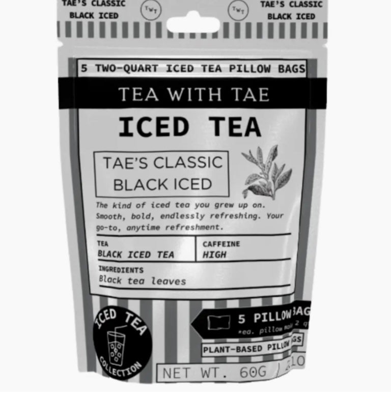 Tae's Classic Black Iced Tea Bags (Copy)