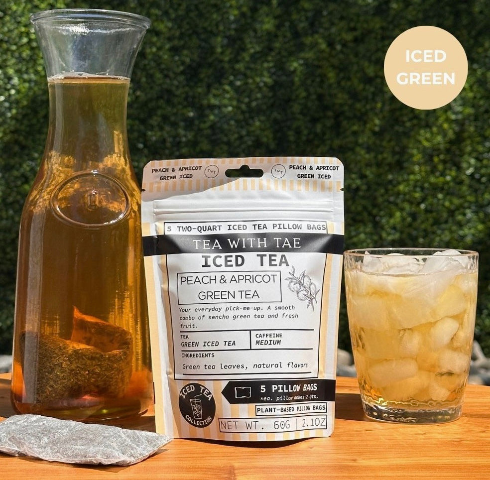 Peach and Apricot Iced Tea Bags