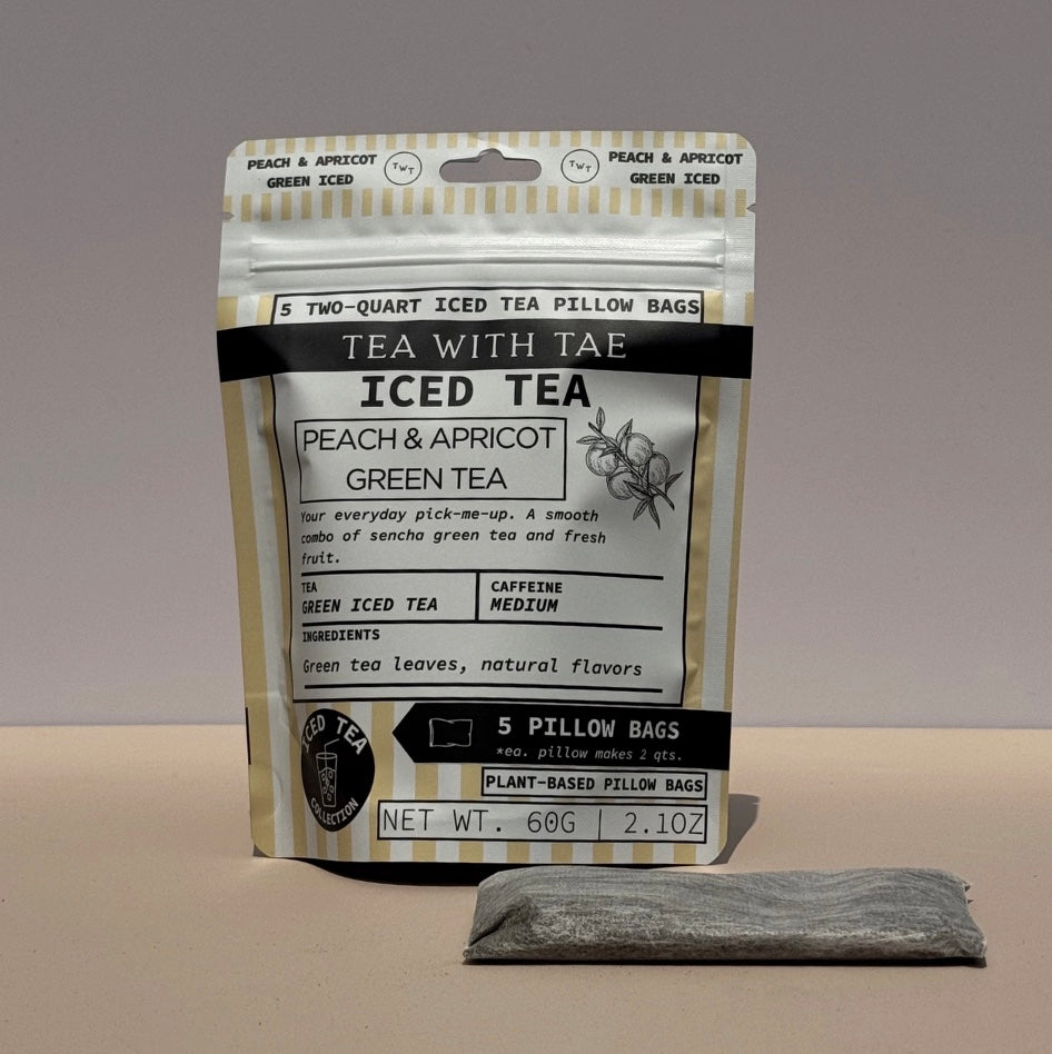 Peach and Apricot Iced Tea Bags
