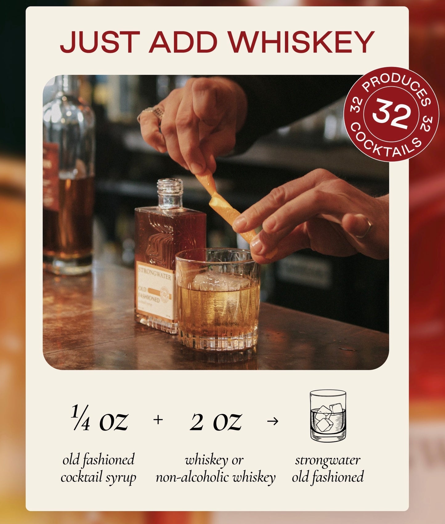 Maple Pecan Old Fashioned Cocktail Syrup