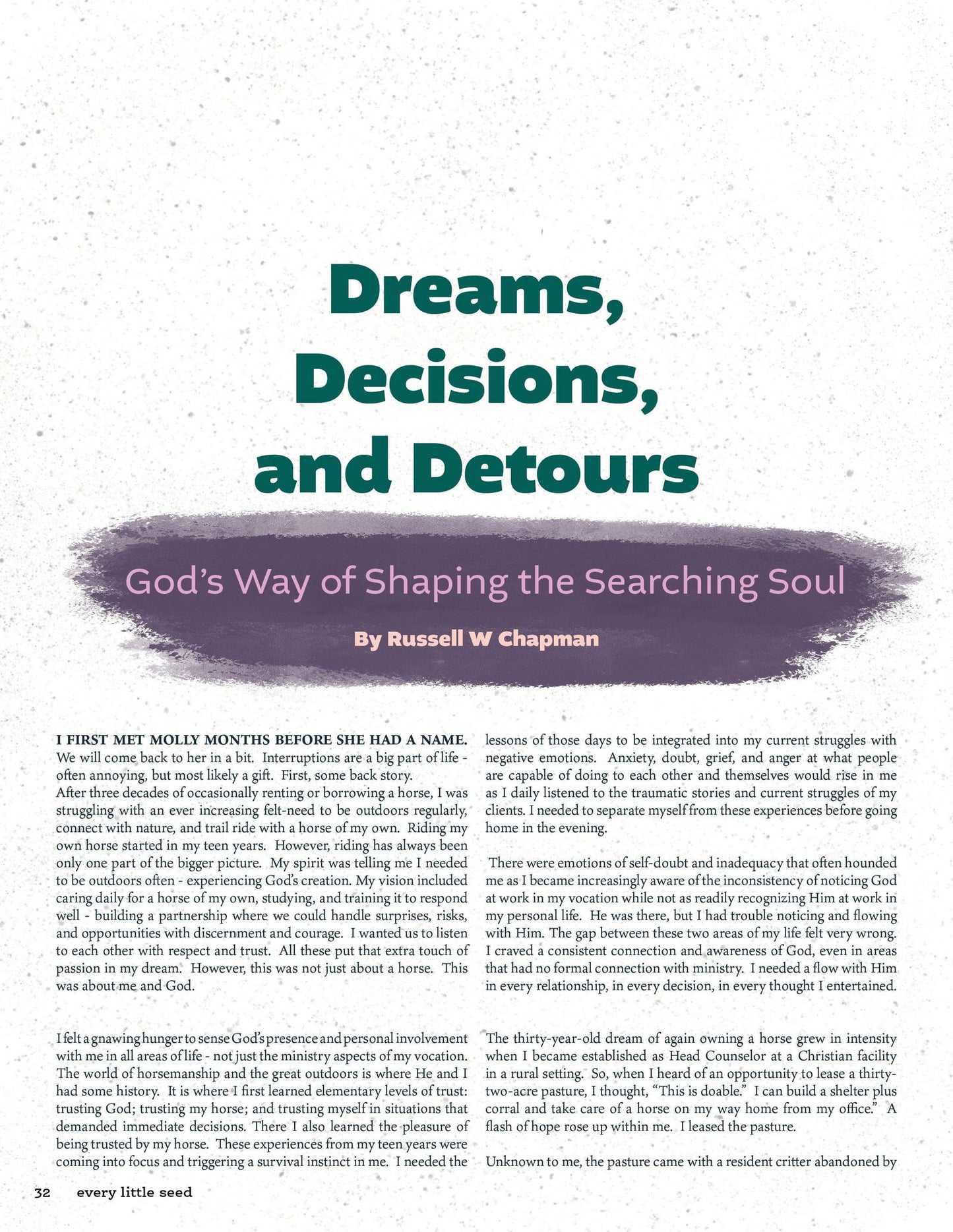 Issue 5: Interruptions - The Localist