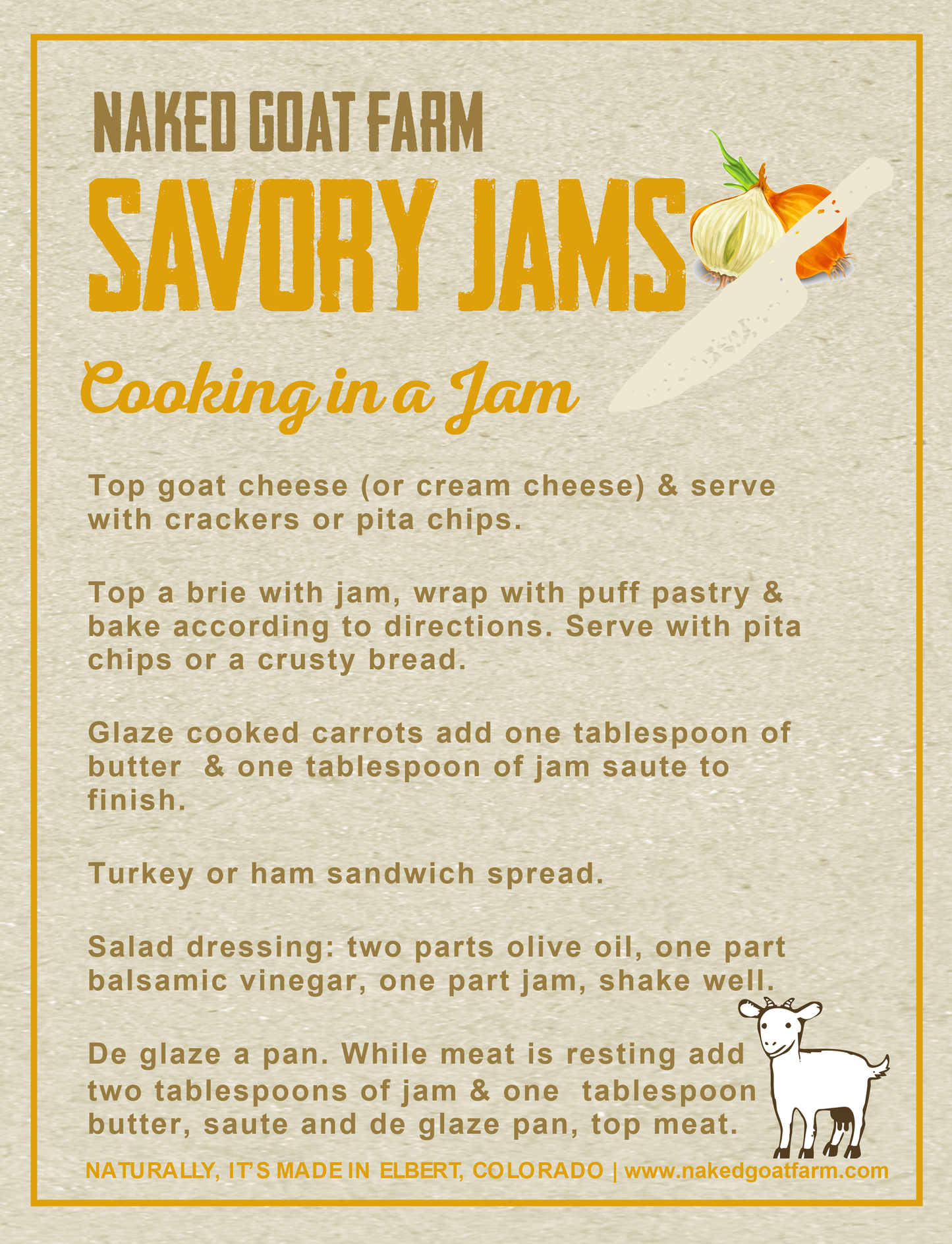 Jam Savory - The Localist