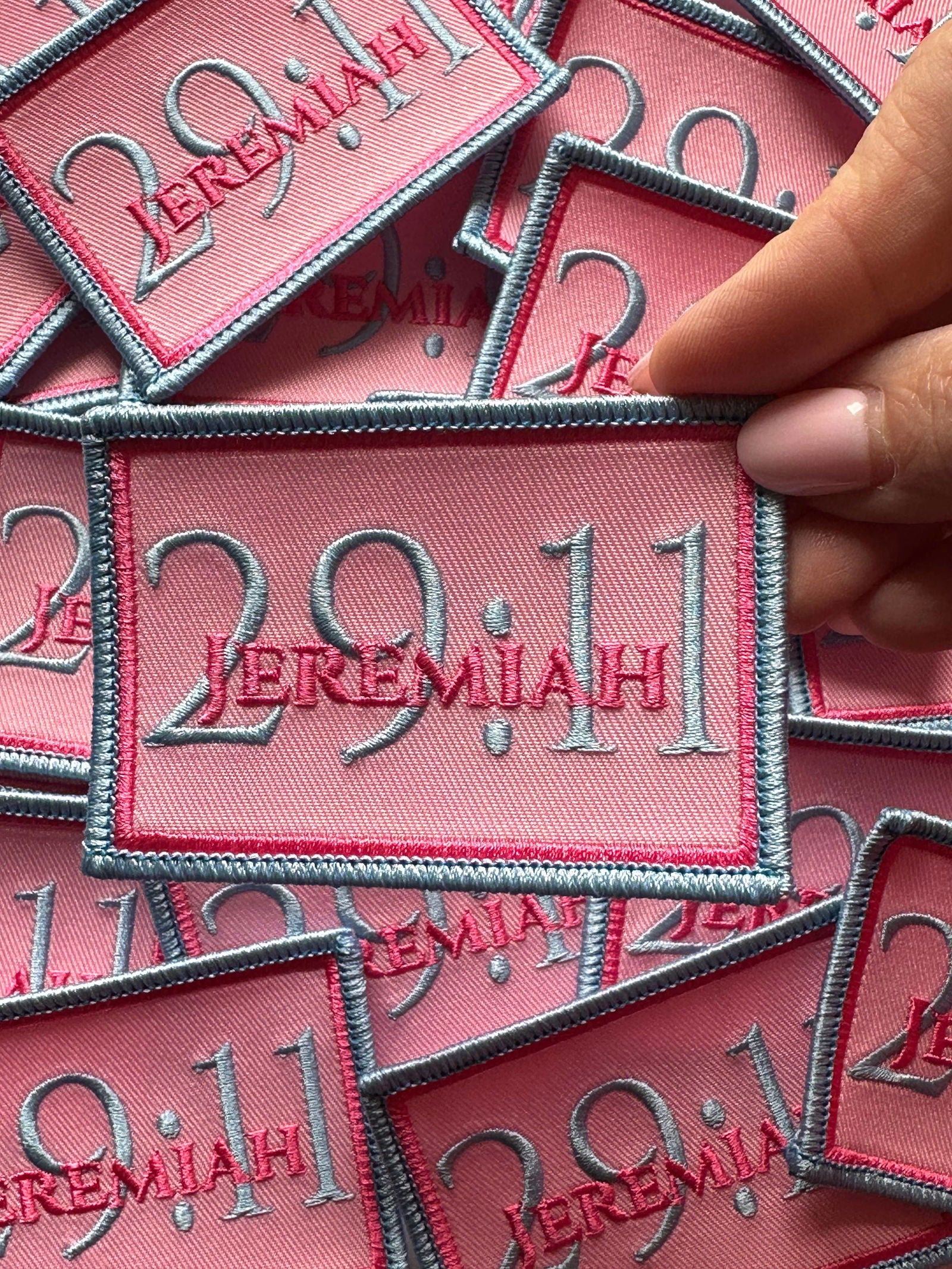 Jeremiah 29:11, faith patch, spiritual, Christian patch - The Localist