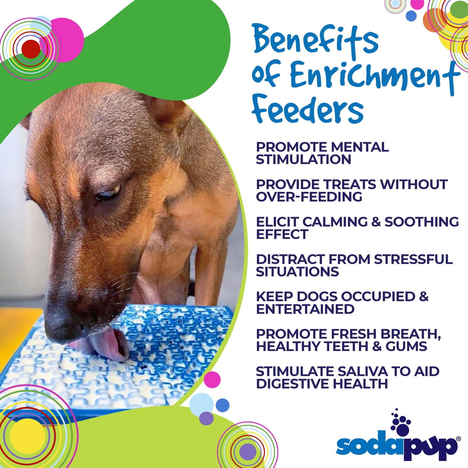 Jigsaw Design Emat Enrichment Licking Mat - The Localist