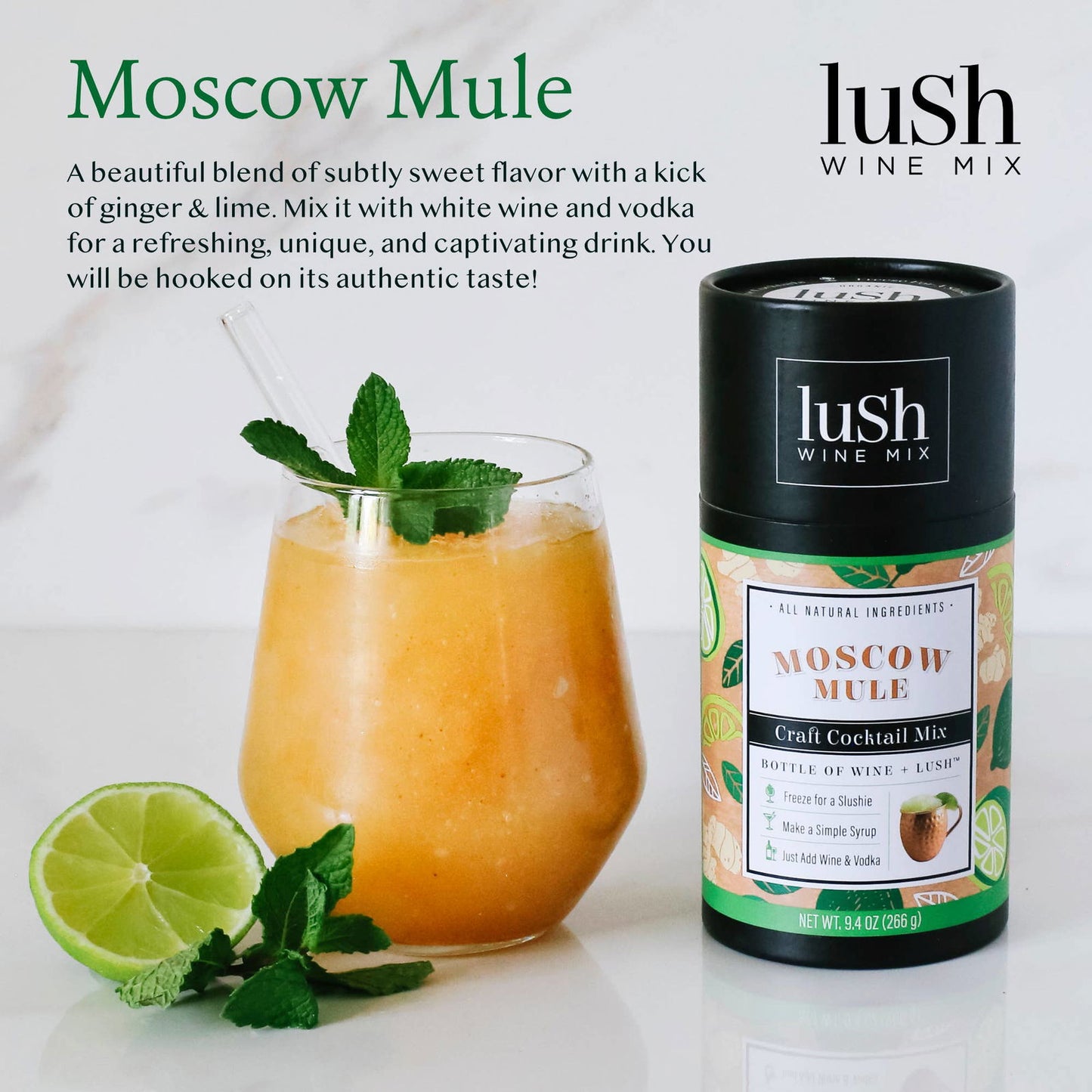 LUSH Cocktail & Mocktail Mix Organic -8+ - The Localist