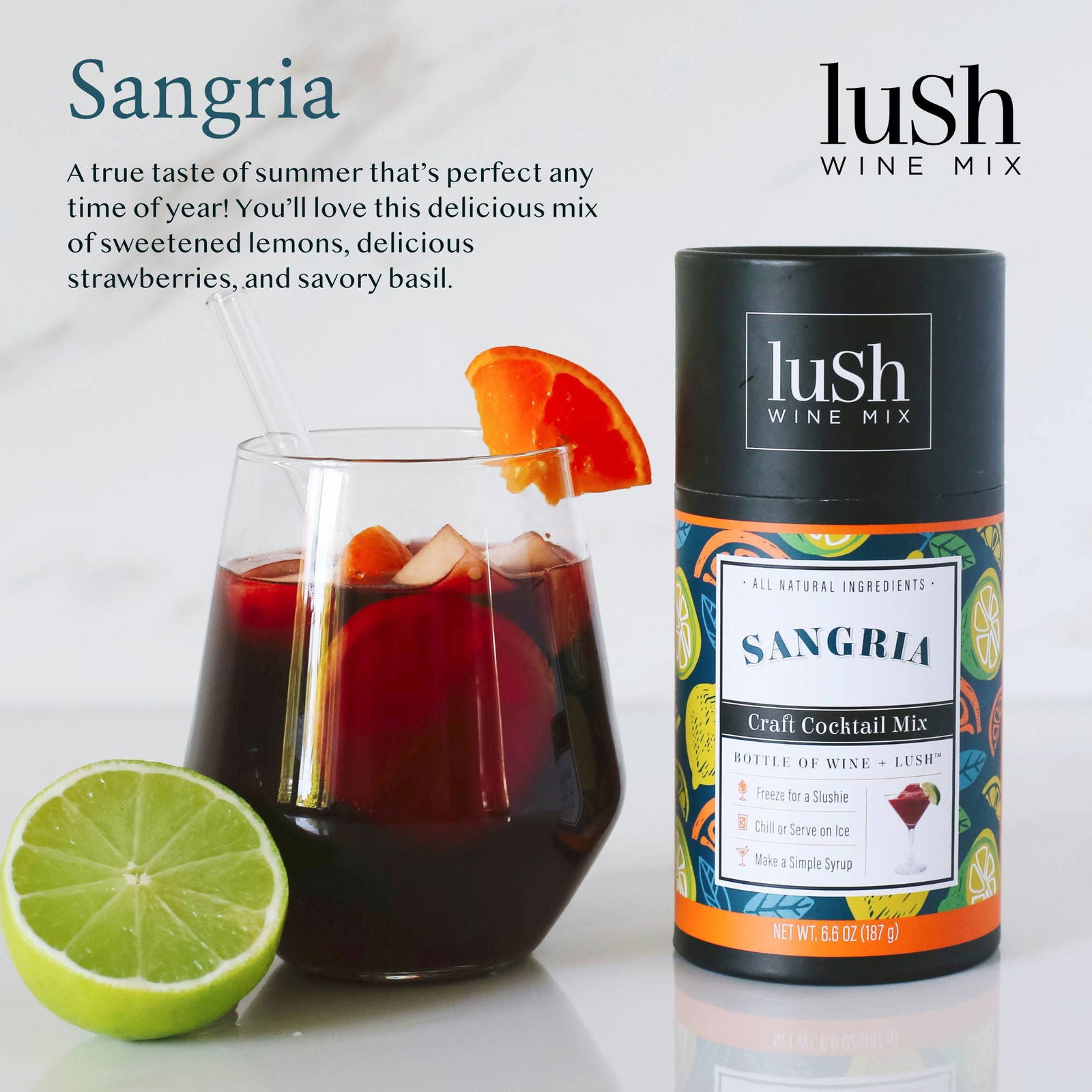 LUSH Cocktail & Mocktail Mix Organic -8+ - The Localist