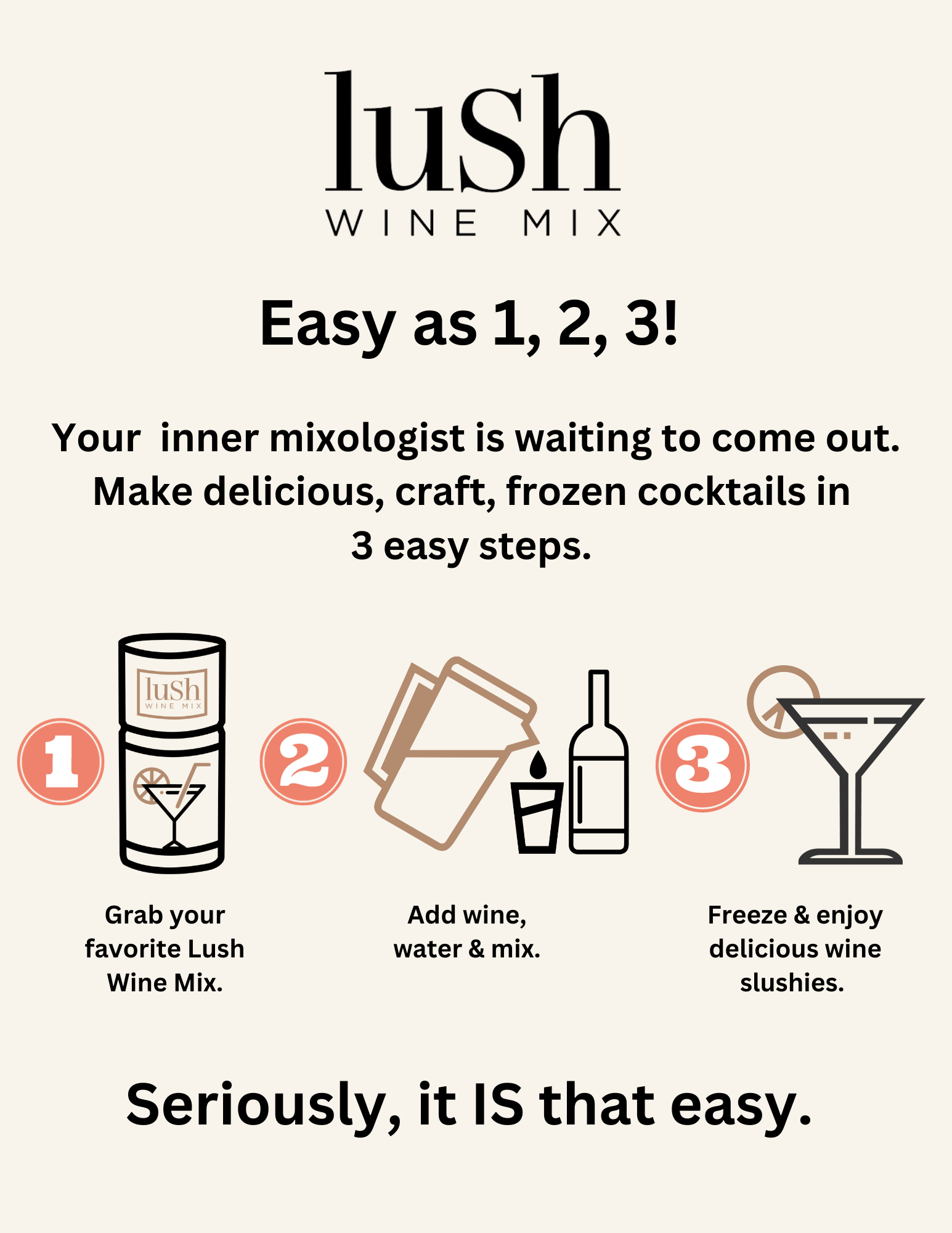 LUSH Cocktail & Mocktail Mix Organic -8+ - The Localist