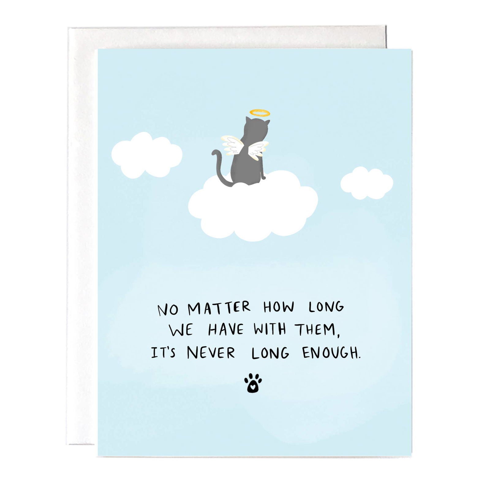 Loss of Cat Sympathy Card - The Localist