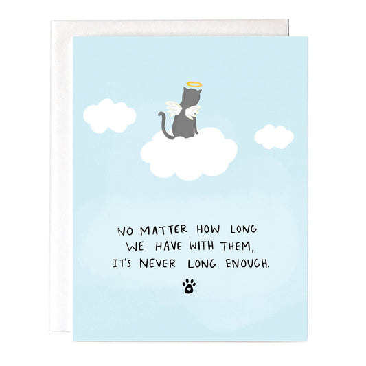 Loss of Cat Sympathy Card - The Localist