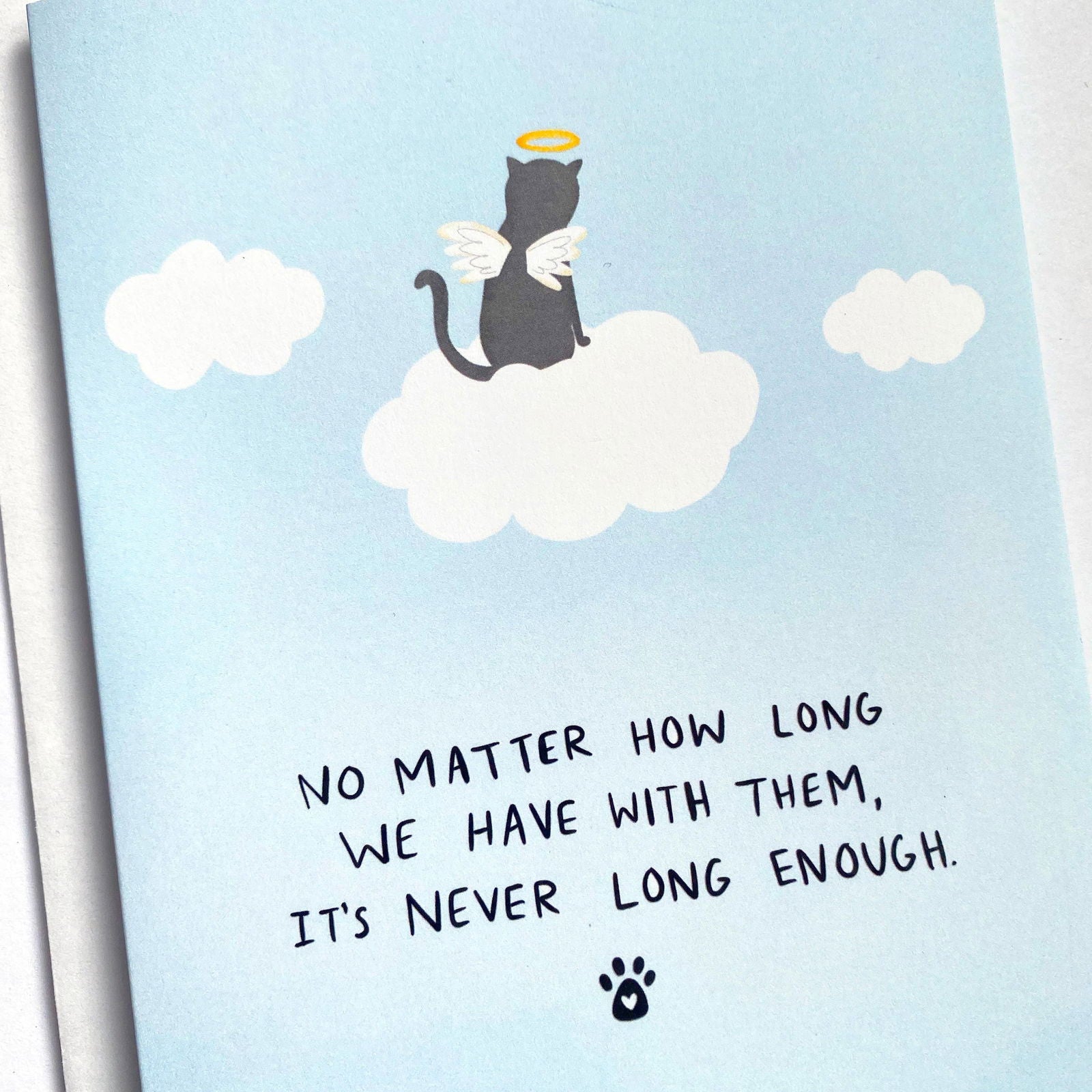 Loss of Cat Sympathy Card - The Localist