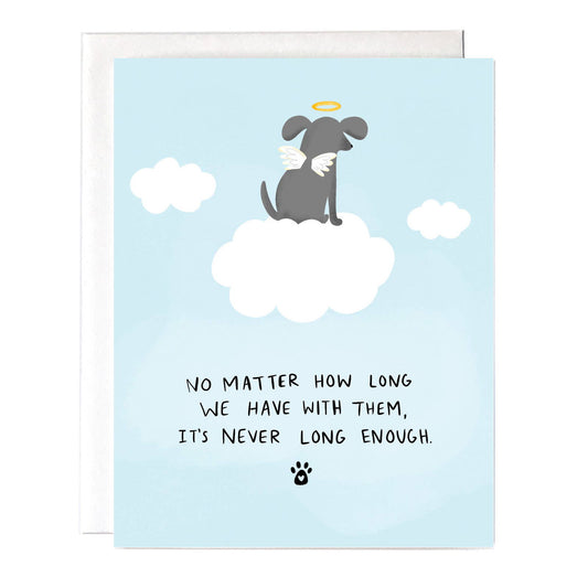 Loss of Dog Sympathy Card - The Localist