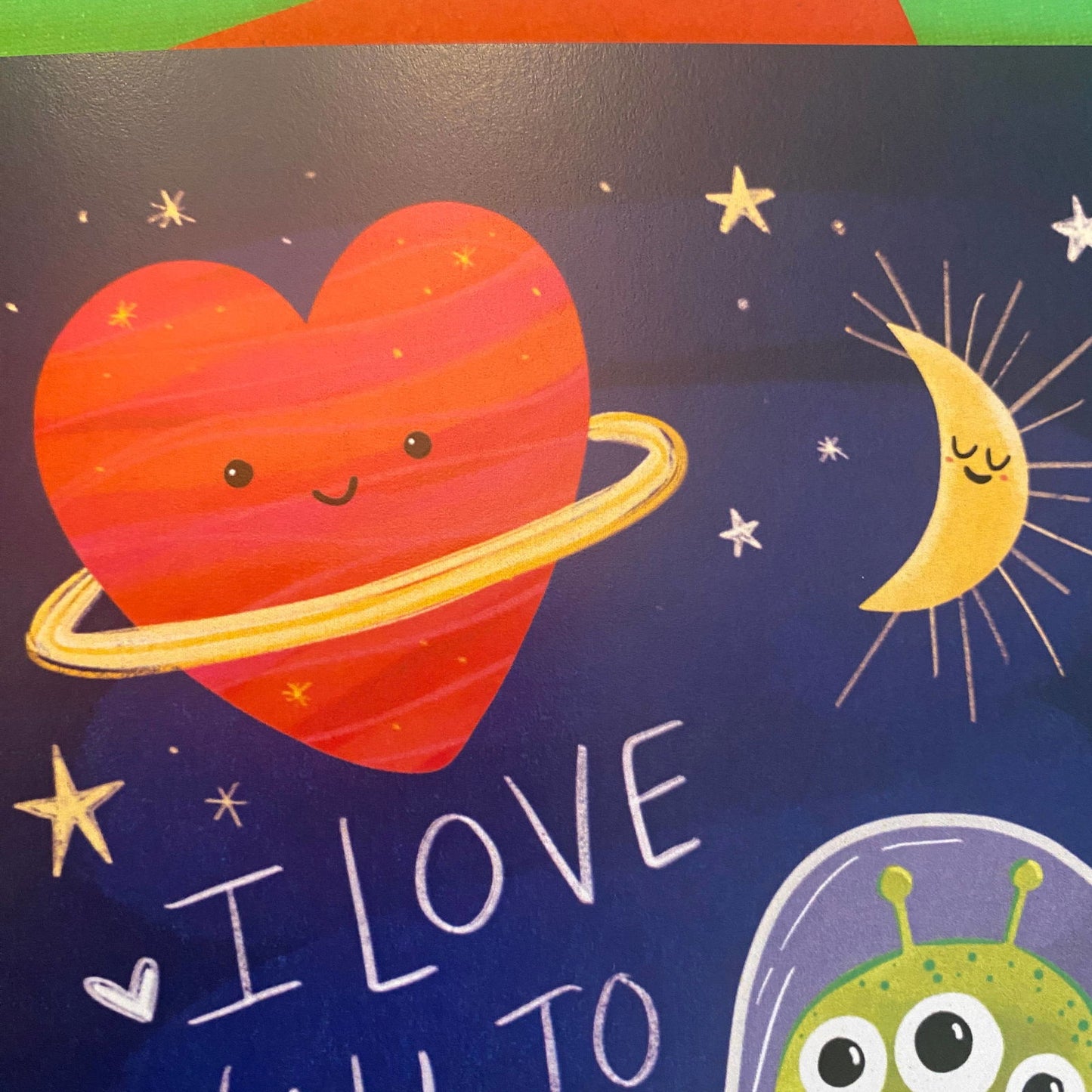 Love You To The Moon and Back Card - The Localist