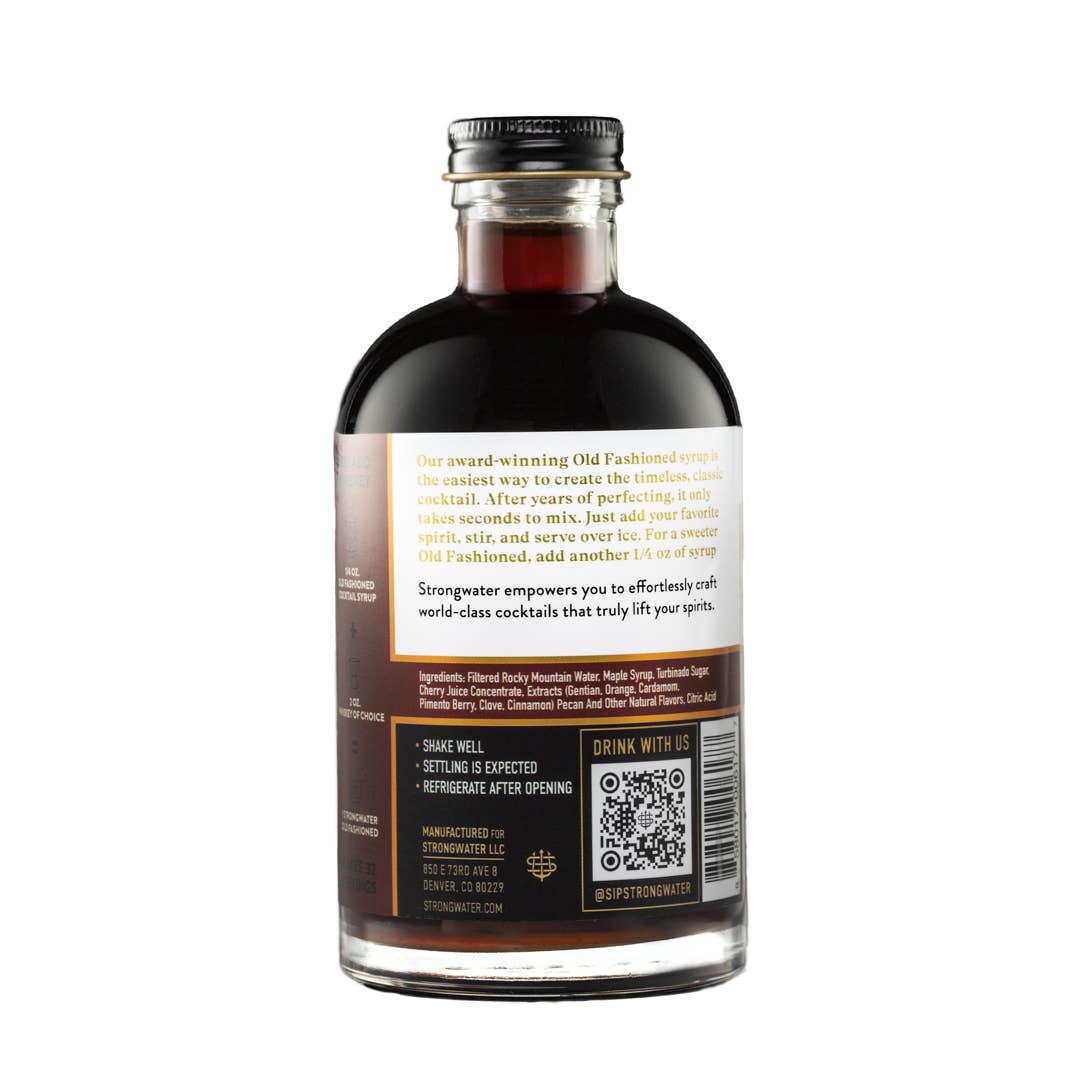 Maple Pecan Old Fashioned Cocktail Syrup - The Localist
