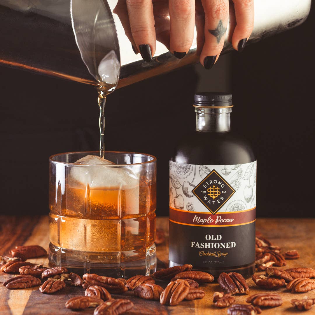 Maple Pecan Old Fashioned Cocktail Syrup - The Localist