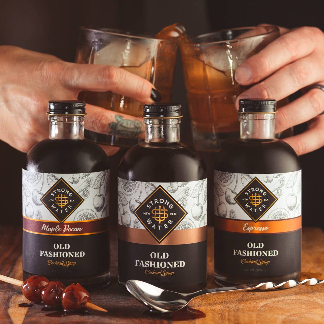 Maple Pecan Old Fashioned Cocktail Syrup - The Localist