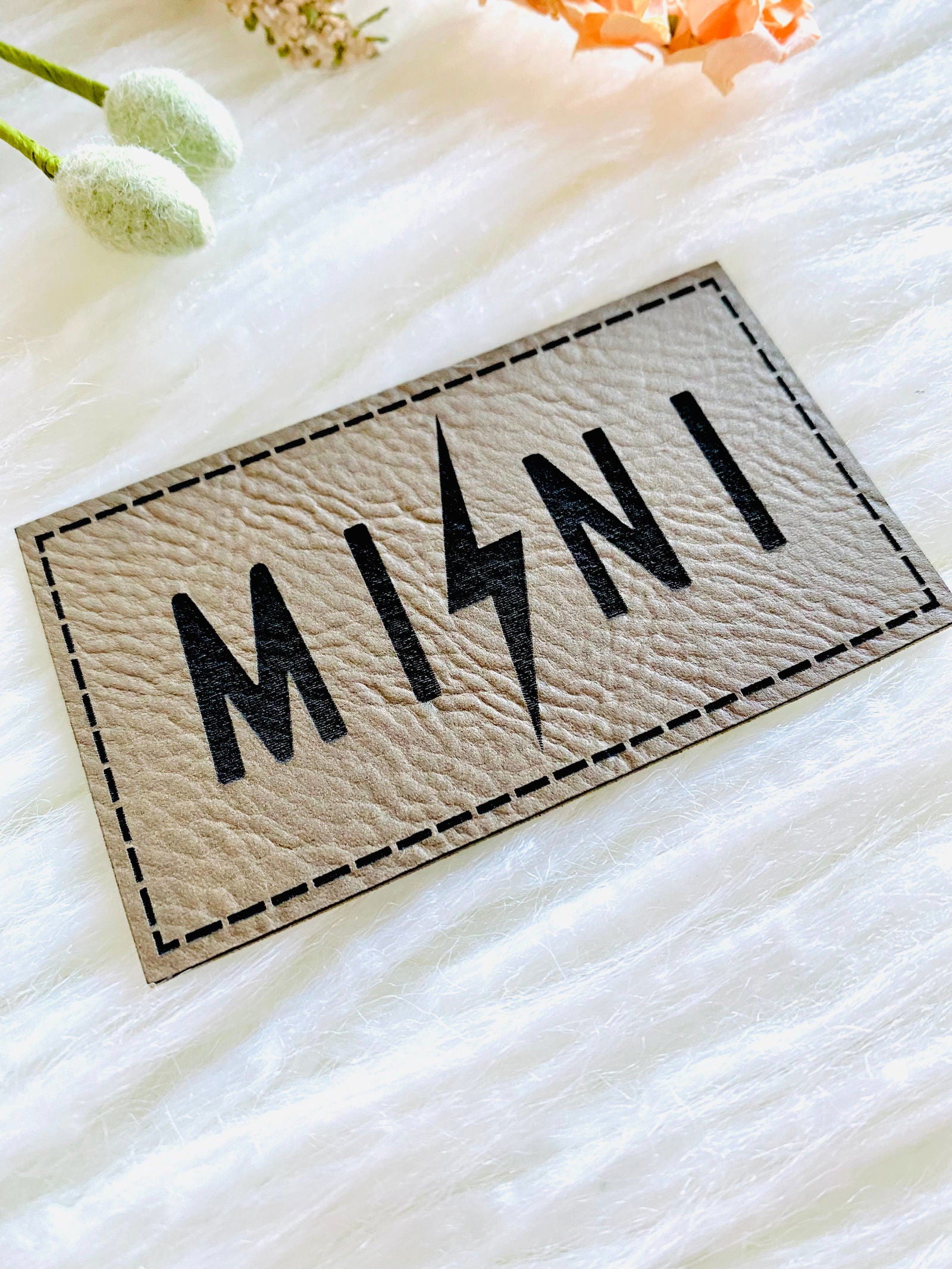 Mini leather hat patch - The Localist