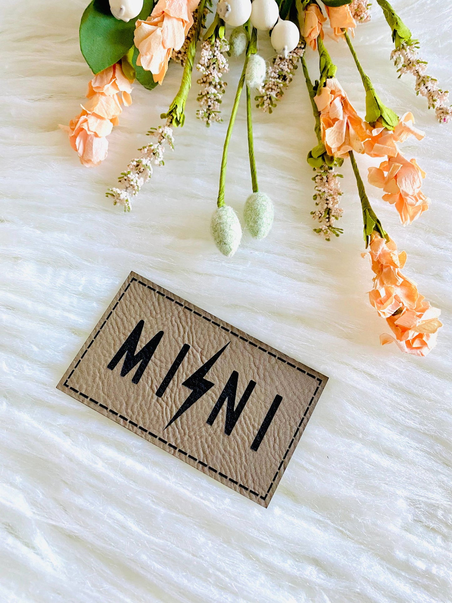 Mini leather hat patch - The Localist