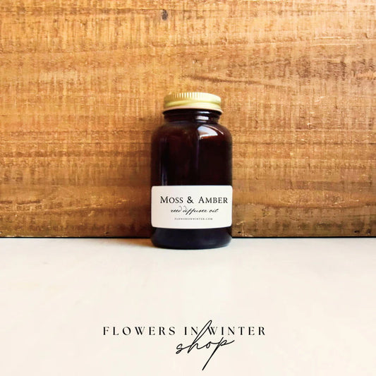 Moss + Amber Reed Diffuser Oil - 4 oz - The Localist