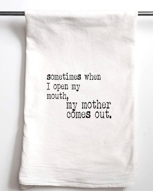 Mother comes out | Gift Towel - The Localist