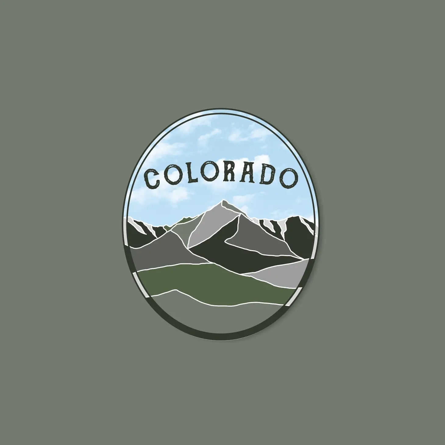 Mountain Meadow Colorado Sticker - The Localist