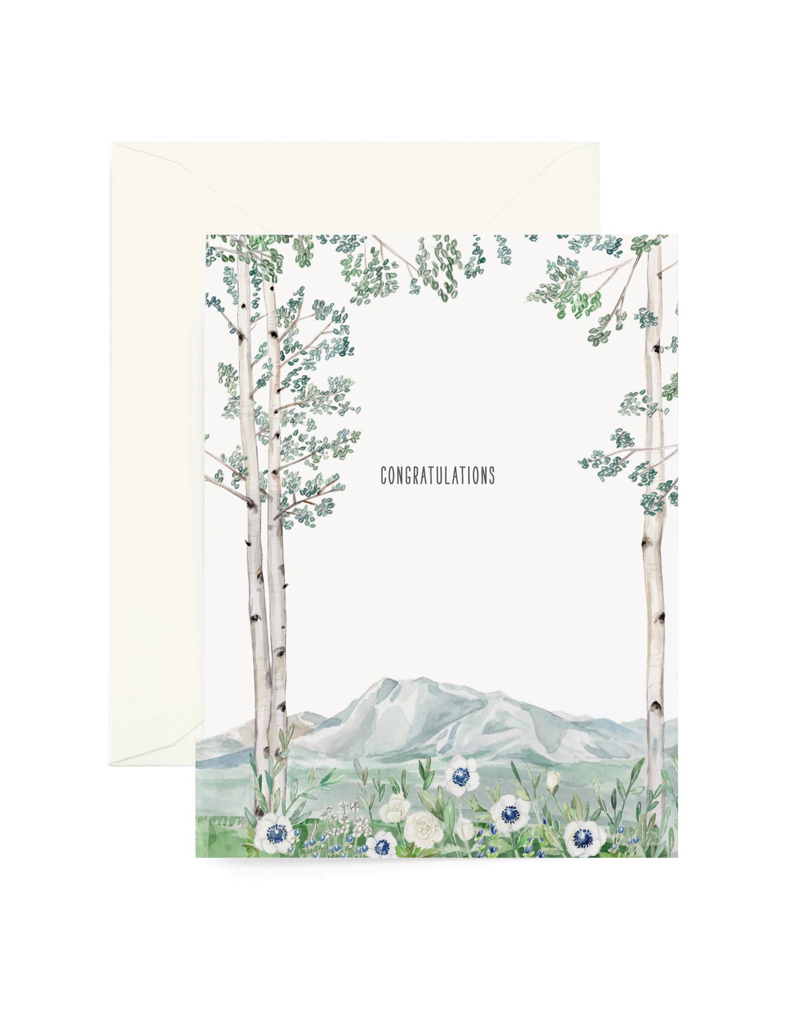 Mountain Vista Congratulations Greeting Card - The Localist