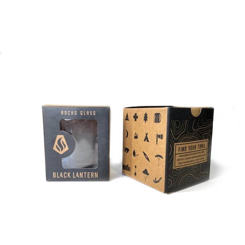 Mountains and Clouds Whiskey Glasses - The Localist