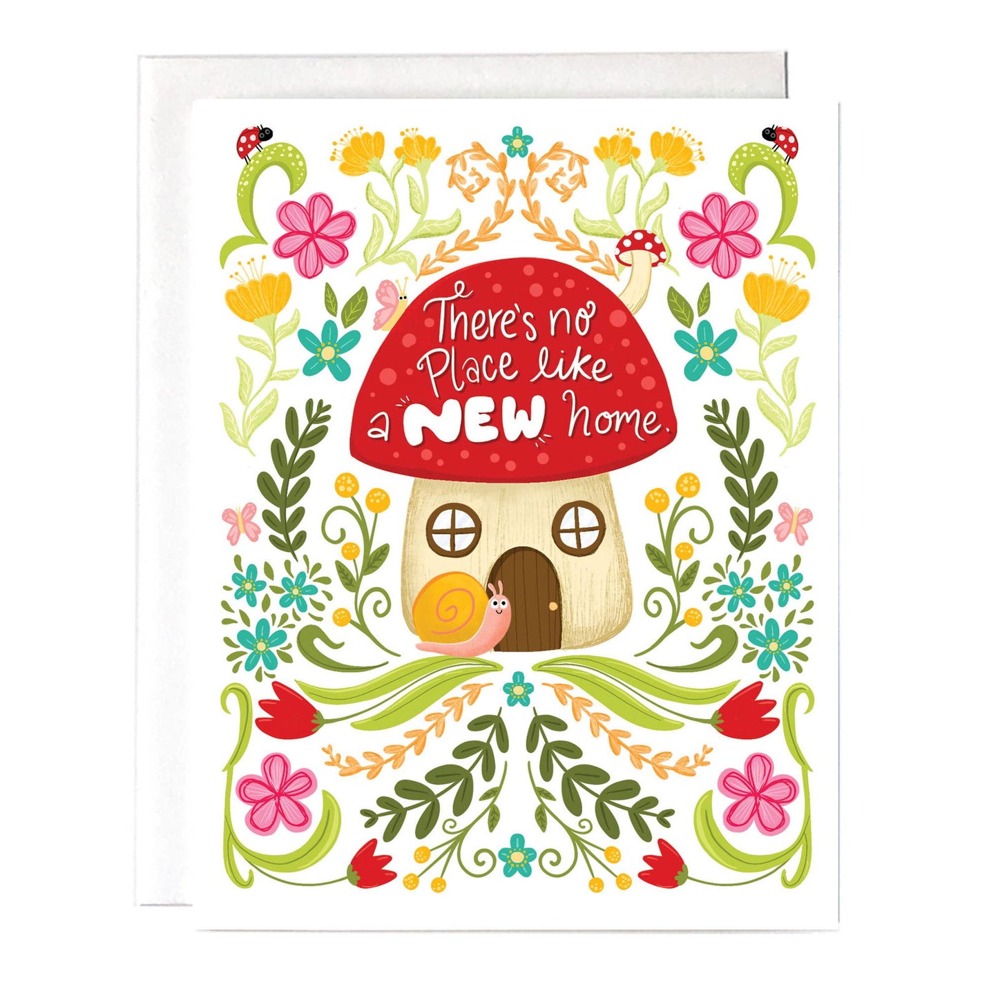 Mushroom Home Housewarming Greeting Card - The Localist