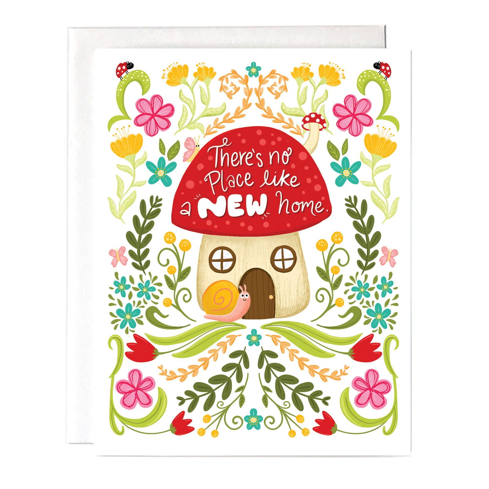 Mushroom Home Housewarming Greeting Card - The Localist