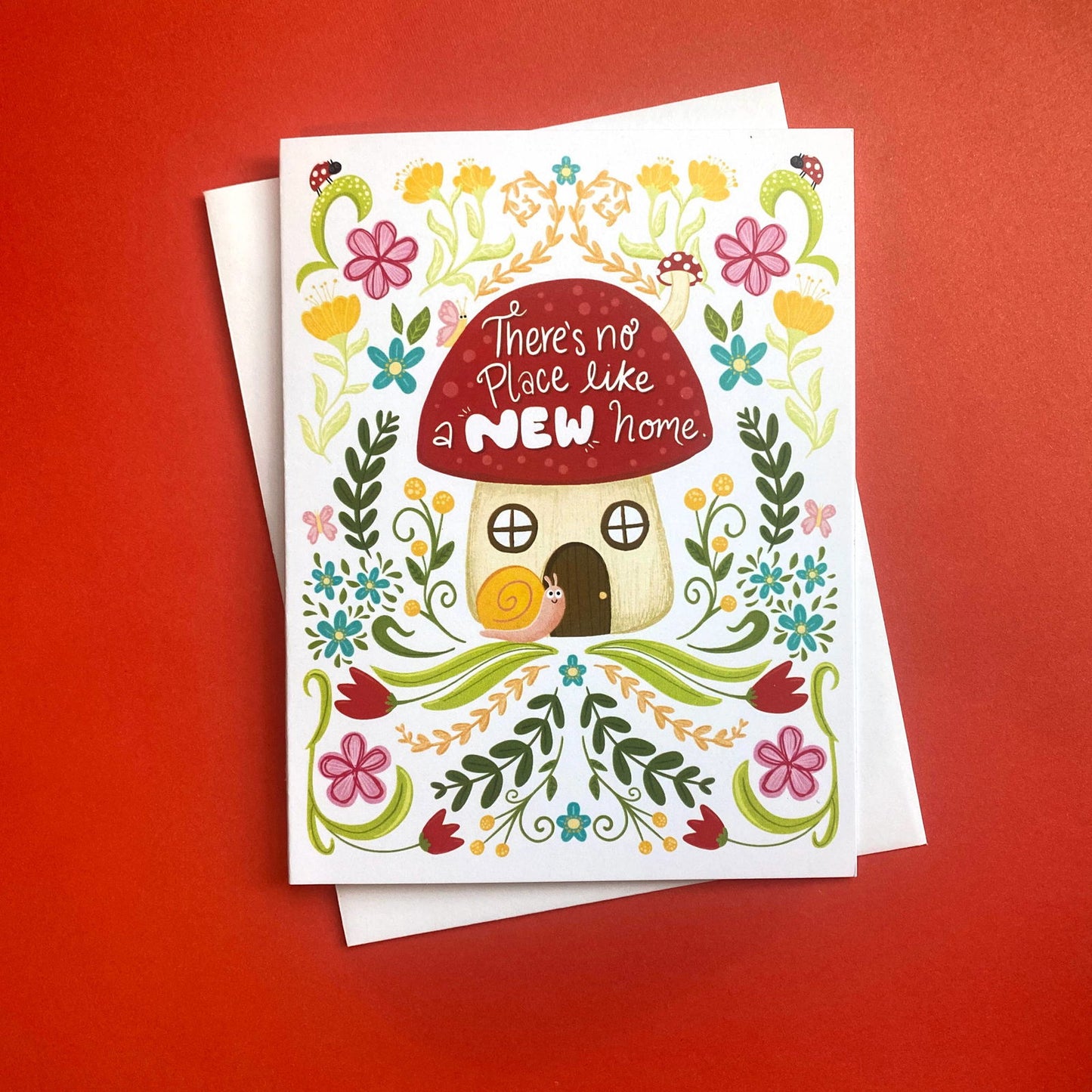 Mushroom Home Housewarming Greeting Card - The Localist