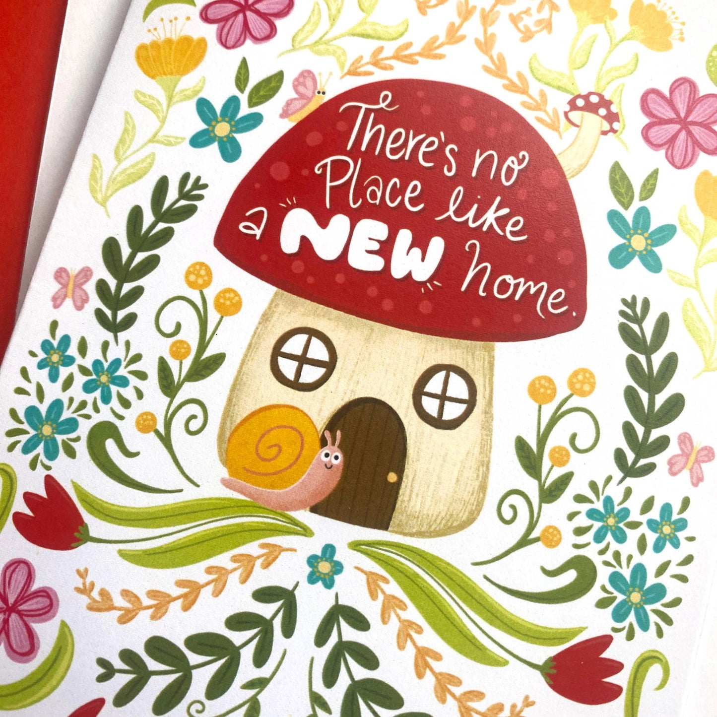 Mushroom Home Housewarming Greeting Card - The Localist