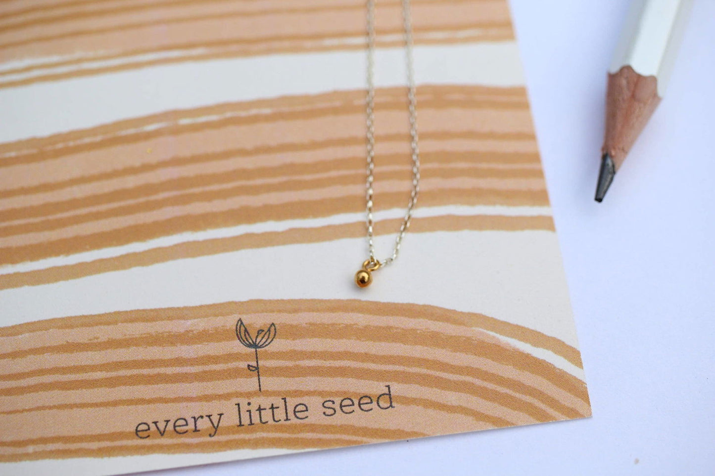 Mustard Seed Necklace 18" - The Localist