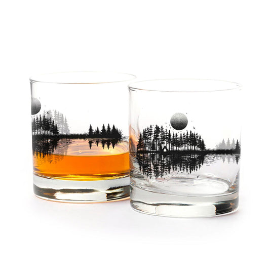 Nature Guitar Whiskey Glasses - The Localist