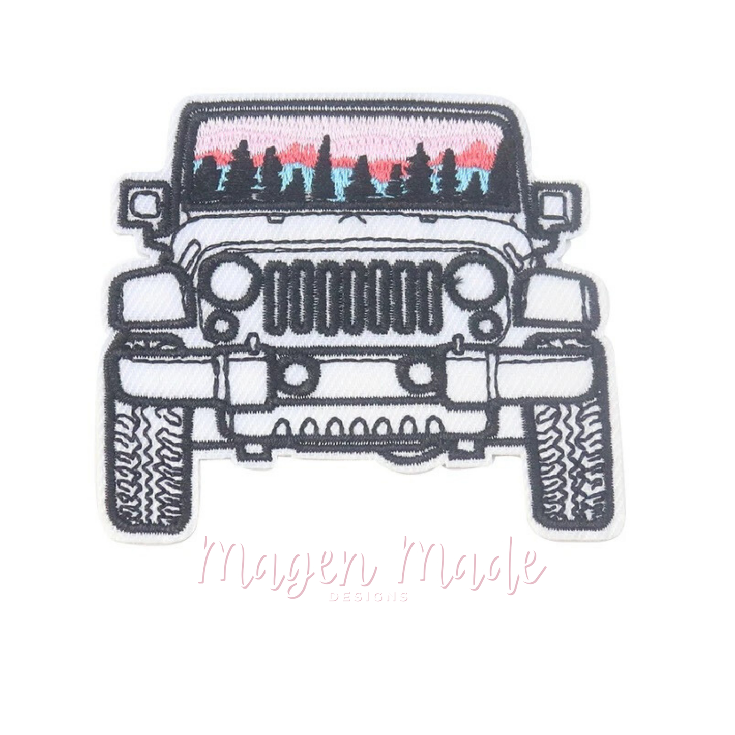 Off Roadin’ Jeep Embroidered Patch - The Localist