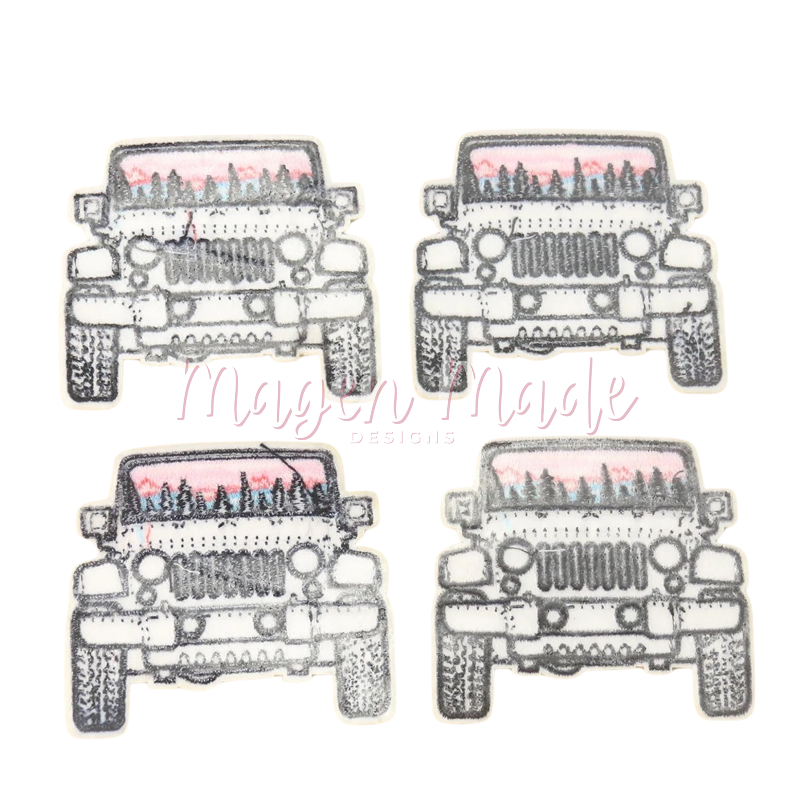 Off Roadin’ Jeep Embroidered Patch - The Localist