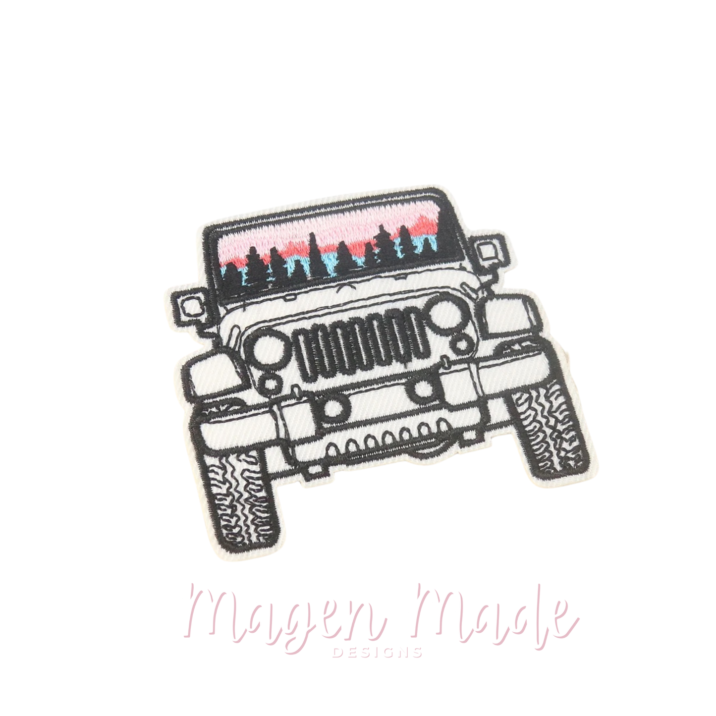 Off Roadin’ Jeep Embroidered Patch - The Localist