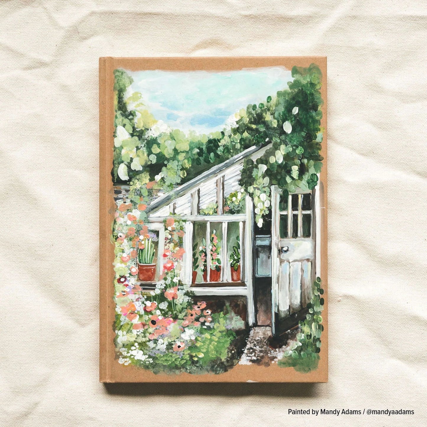 Paintable Journal/Notebook - Lined or Dotted Pages Hosanna Revival - The Localist