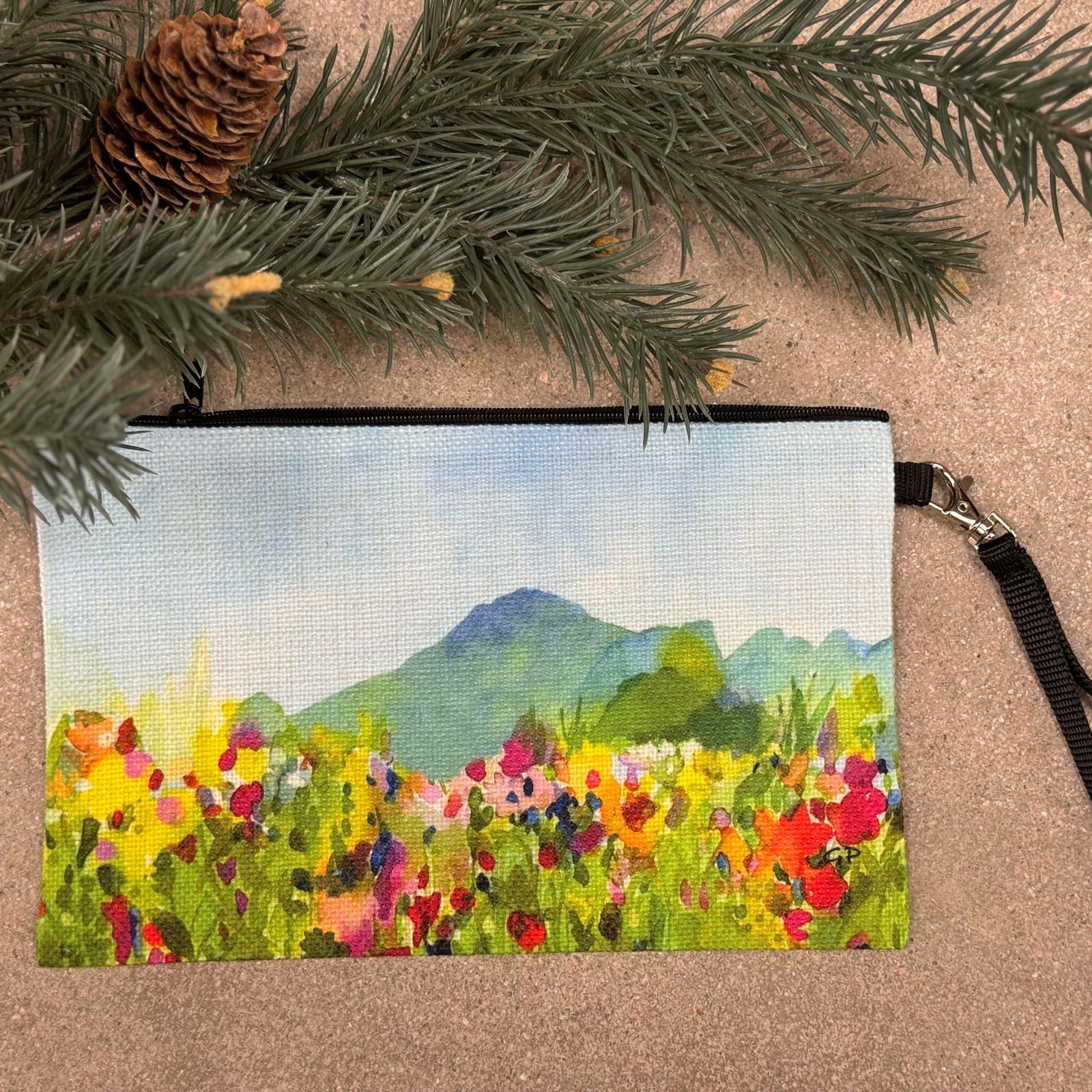 "Painted" Linen Pencil Bags - The Localist
