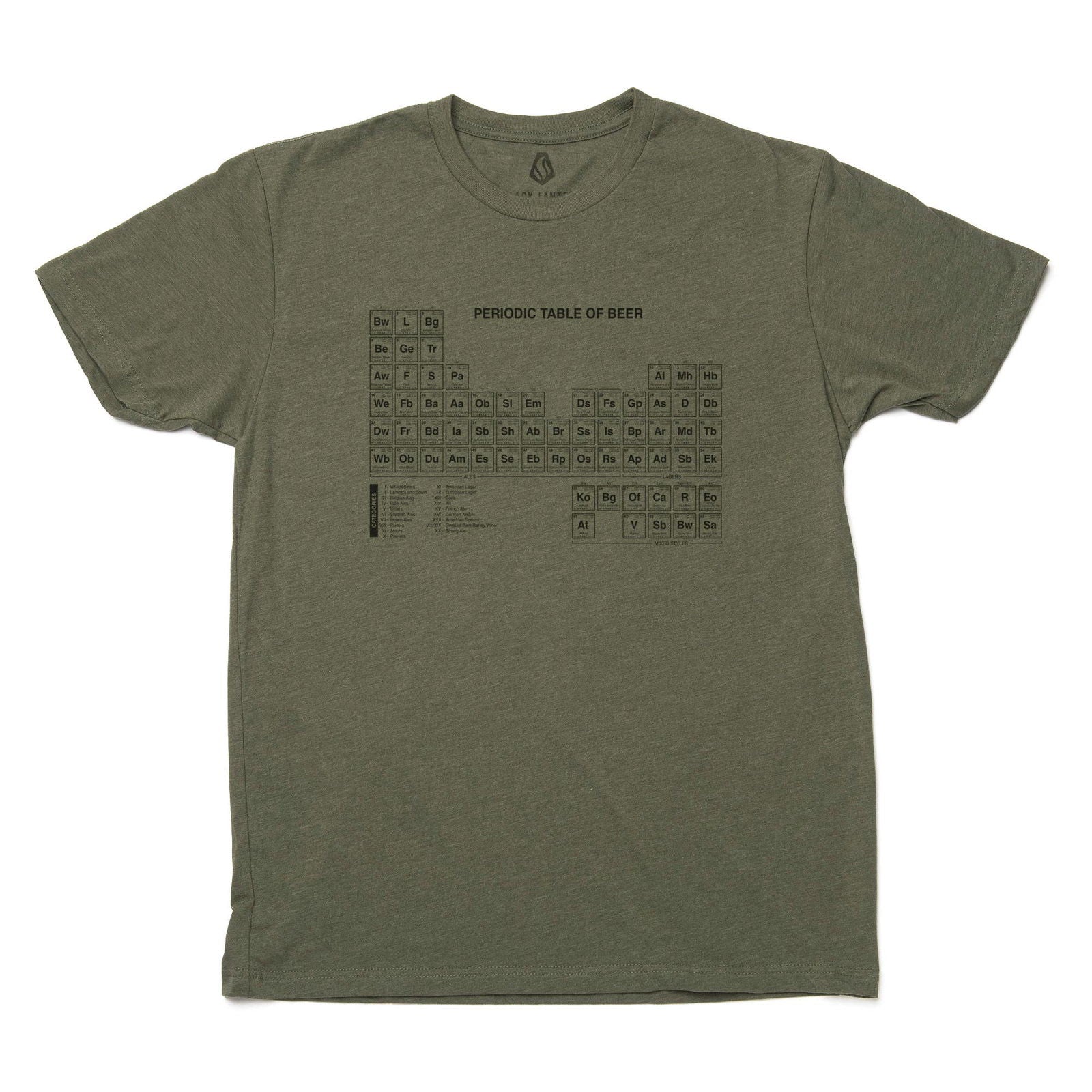 Periodic Table of Beer T-Shirt - The Localist