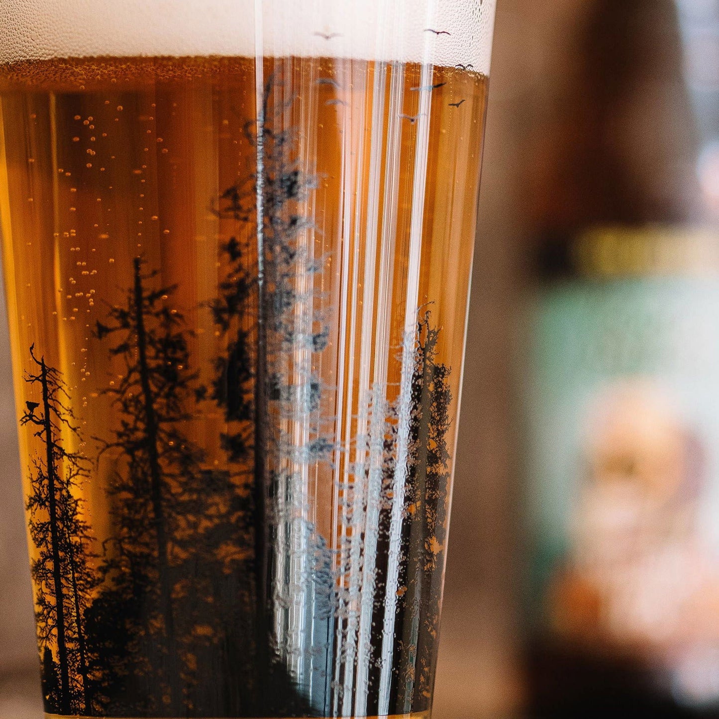 Pine Tree Forest Pint Glasses - The Localist