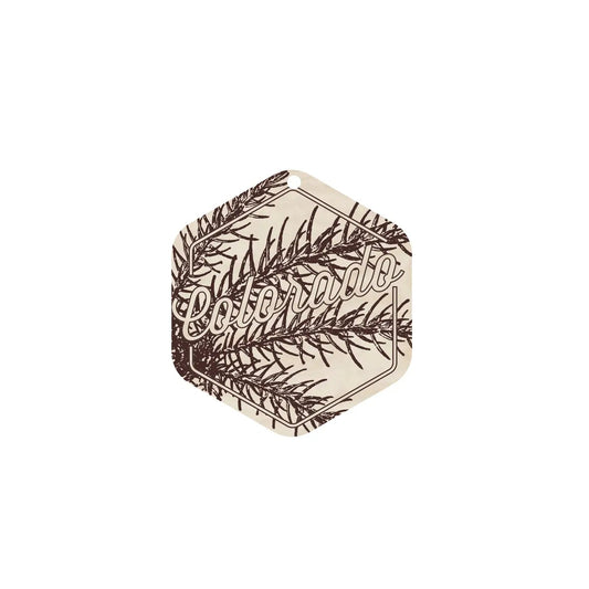 Pine Tree Wood Ornament - The Localist