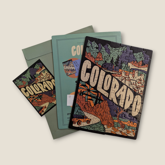 Postcard Puzzle - Colorado - The Localist