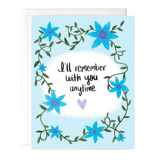 Remember With You Sympathy Card - The Localist