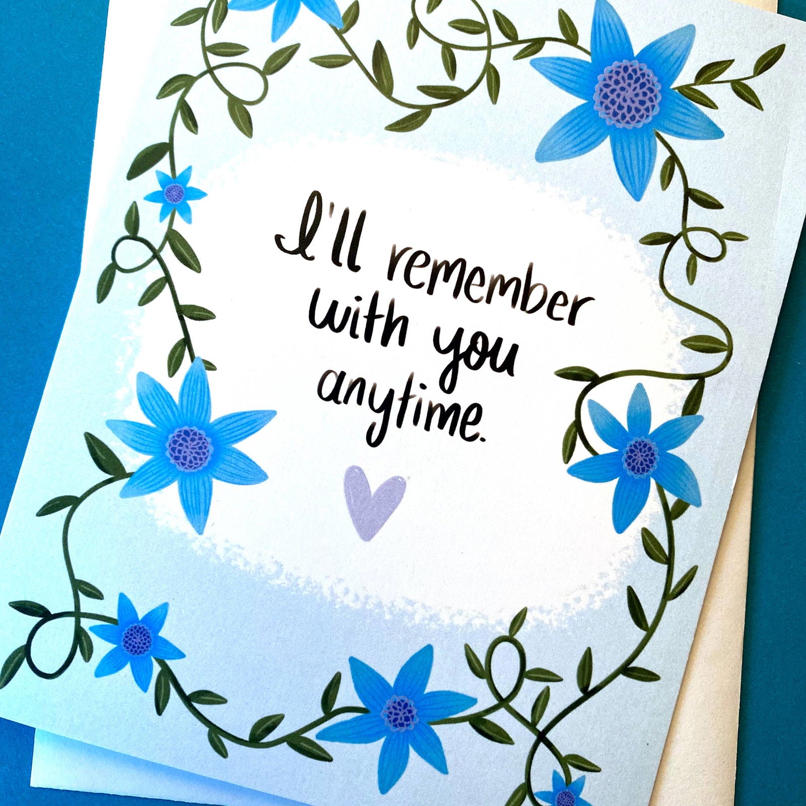 Remember With You Sympathy Card - The Localist