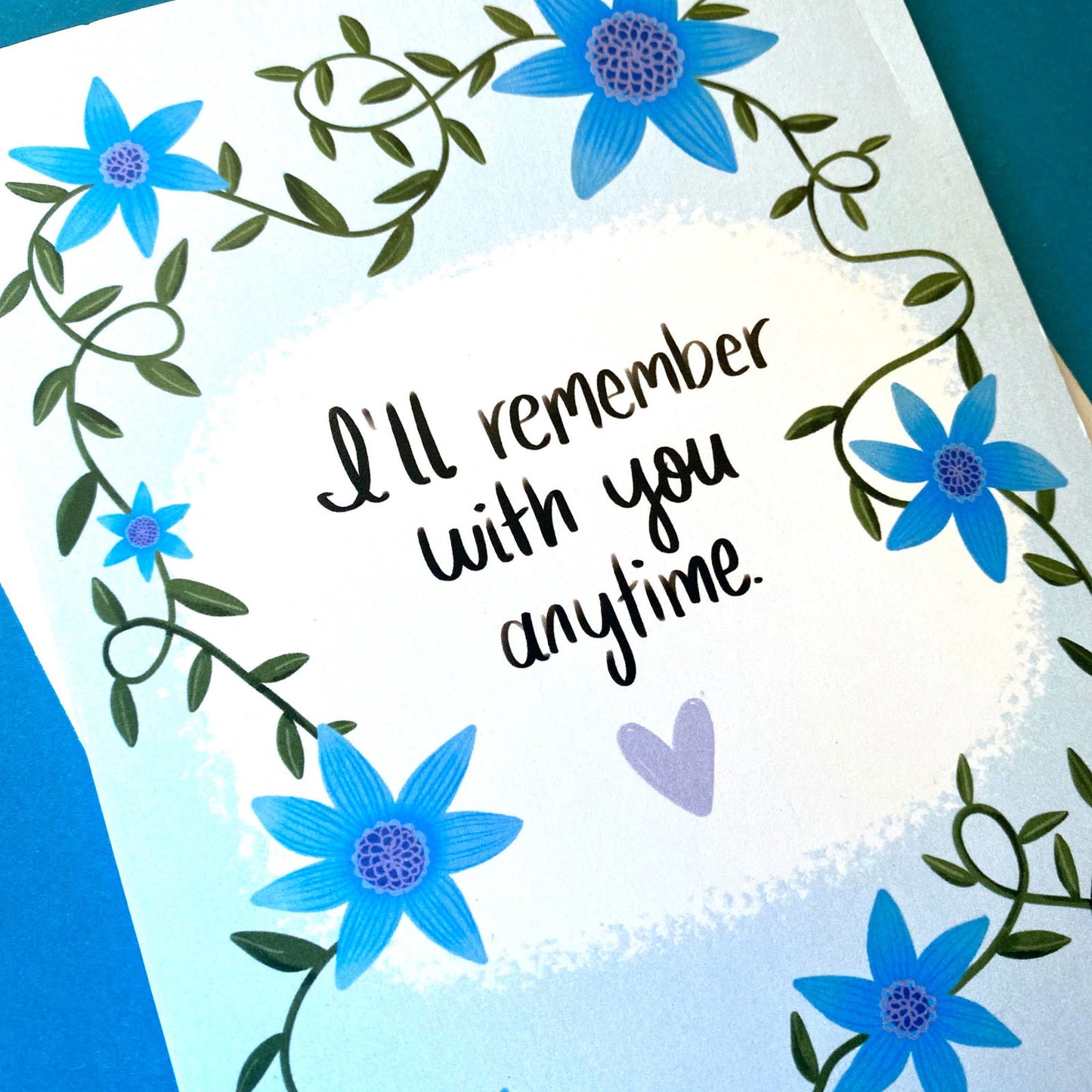 Remember With You Sympathy Card - The Localist