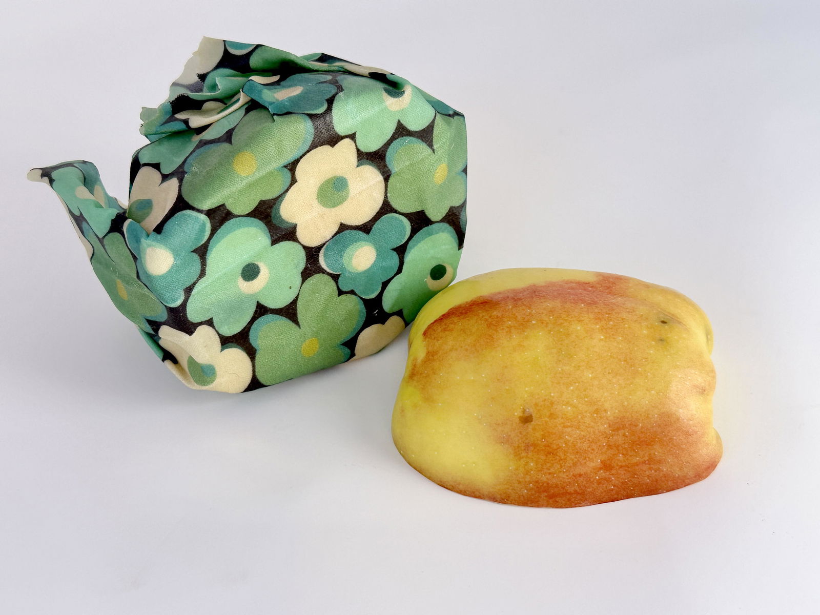 Reusable Beeswax Food Wraps - Yogurt Print from PÜR Evergreen® - The Localist