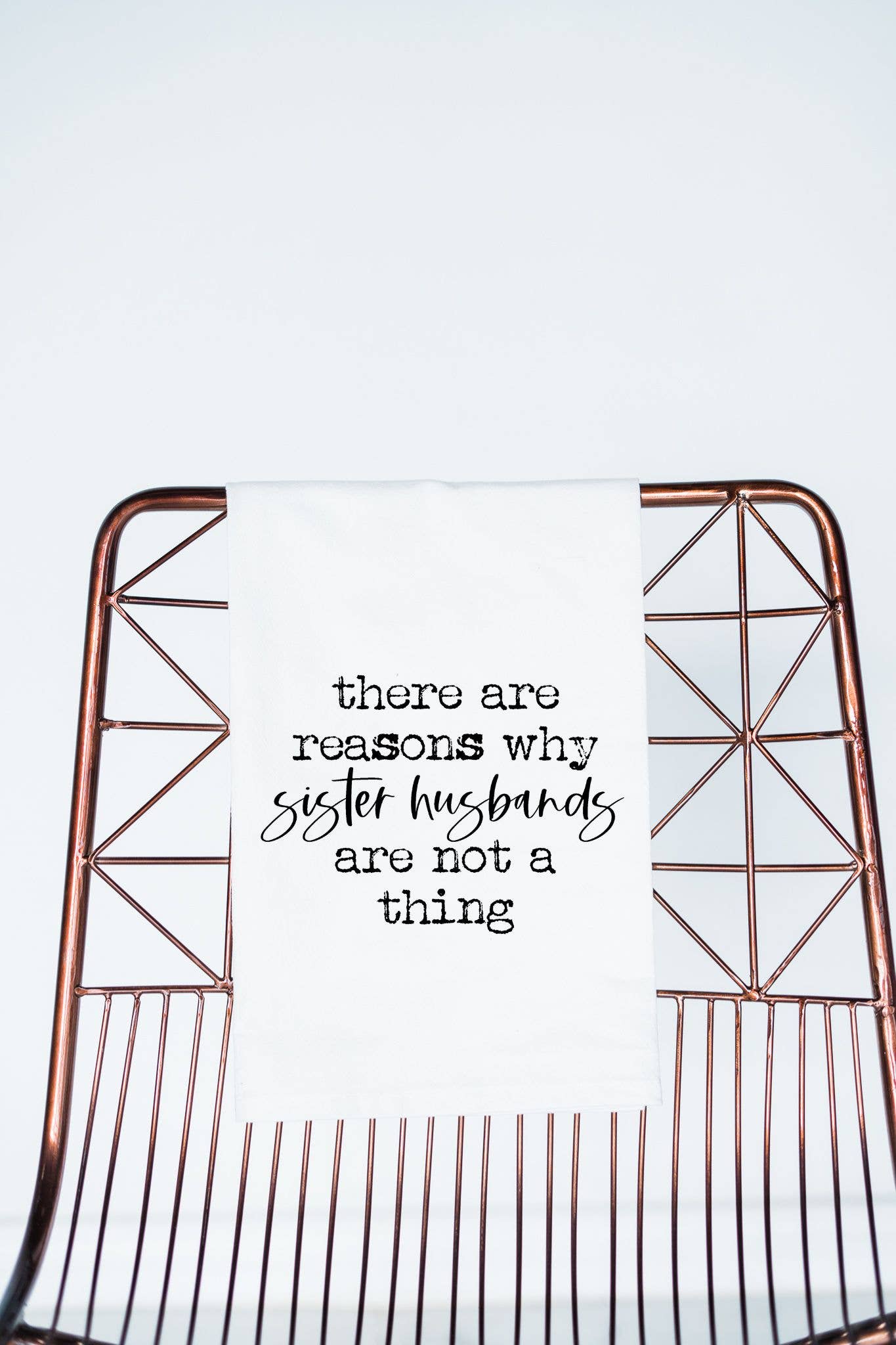 Sister Wife Husbands Funny funny gift Towel - The Localist