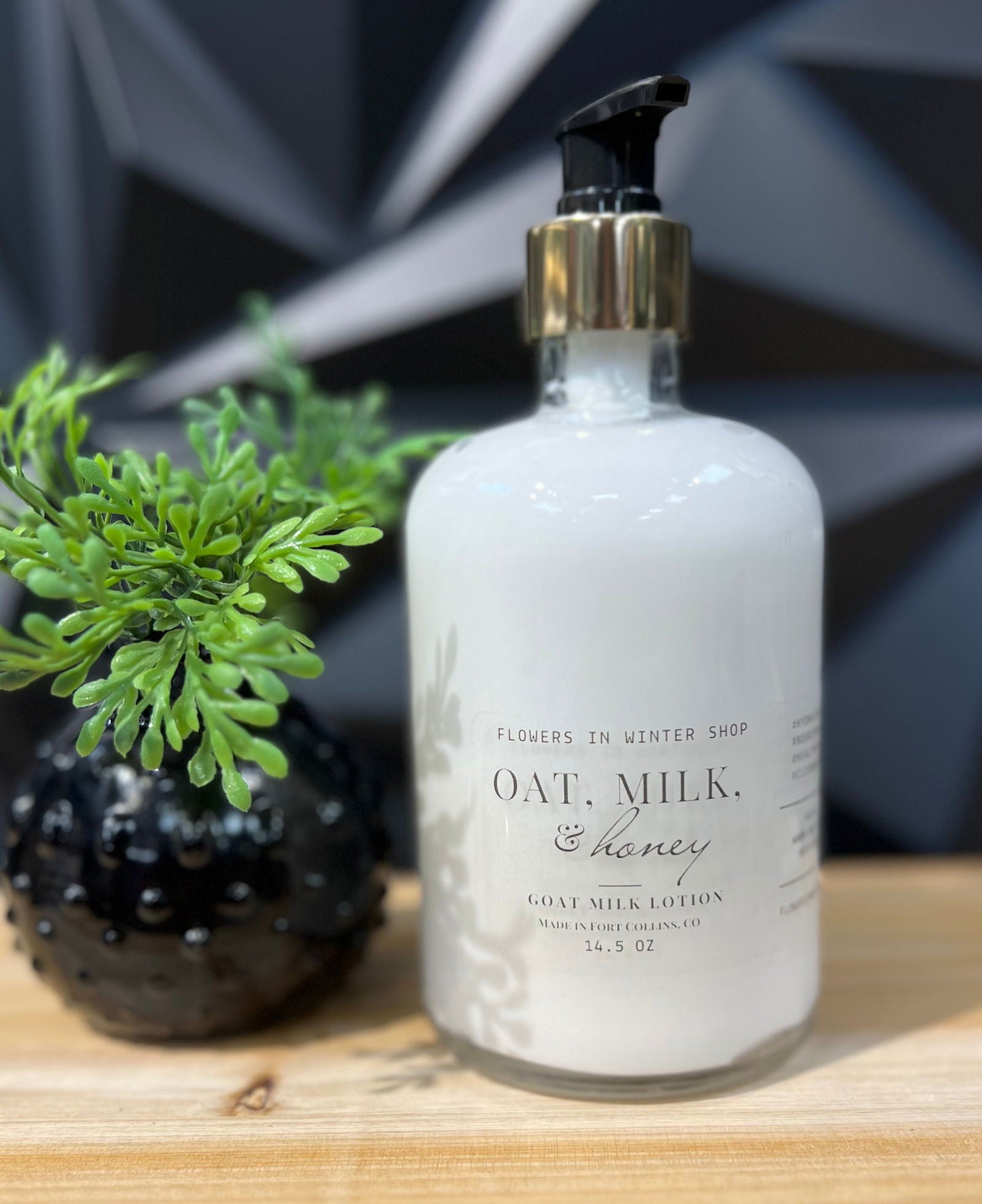 Small Batch Goat Milk Lotion Glass Jar - 16oz - The Localist