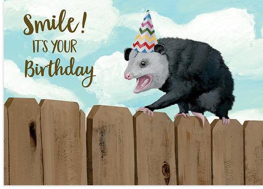 "Smile! It's Your Birthday!" Greeting card - The Localist