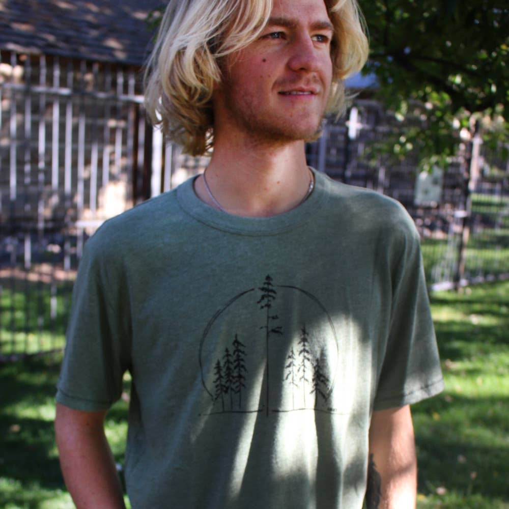 Speak for the Trees Tee - Pine Green - The Localist